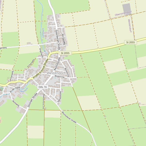 Karte der Toiletten in Westendorf (OAL) Thumbnail