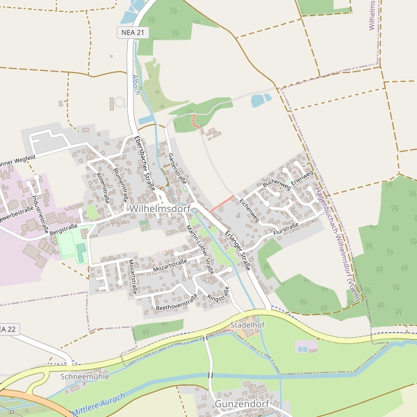 Karte der Toiletten in Wilhelmsdorf (NEA) Thumbnail