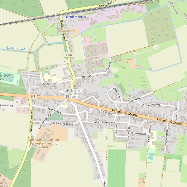 Karte der Toiletten in Groß Kreutz (Havel) Thumbnail