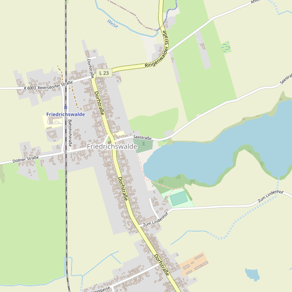 Karte der Parkplätze in Friedrichswalde (BAR) Thumbnail