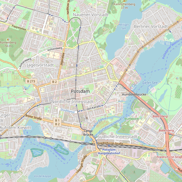 Thumbnail Stadtplan Potsdam