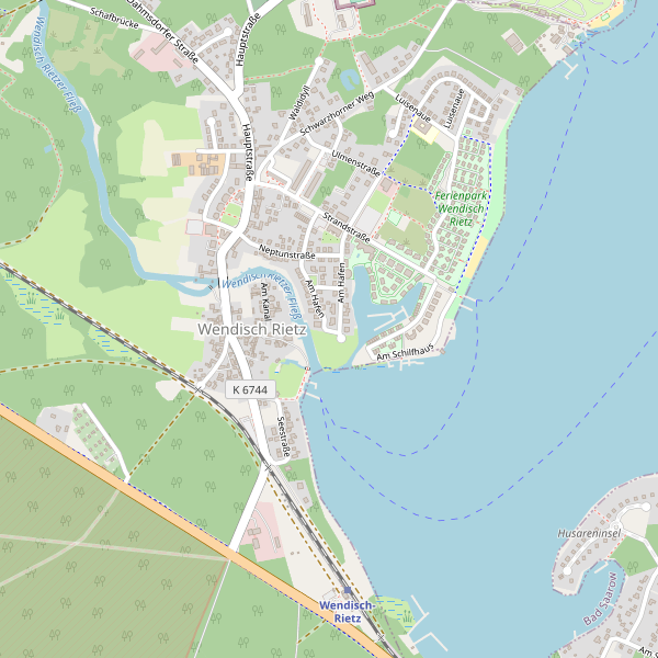 Stadtplan Wendisch Rietz Thumbnail