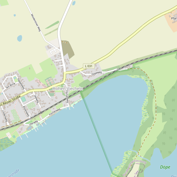 Stadtplan Hohen Viecheln Thumbnail