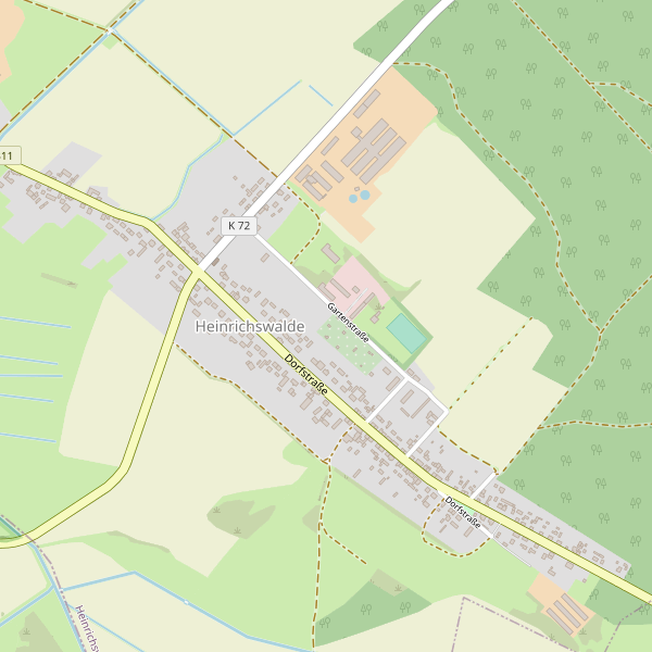Karte der Parkplätze in Heinrichswalde Thumbnail