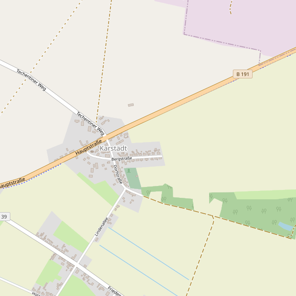 Karte der Parkplätze in Karstädt (PCH) Thumbnail