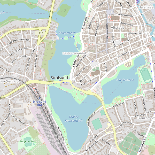 Thumbnail Stadplan Stralsund