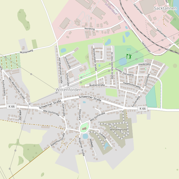 Stadtplan Wittenförden Thumbnail