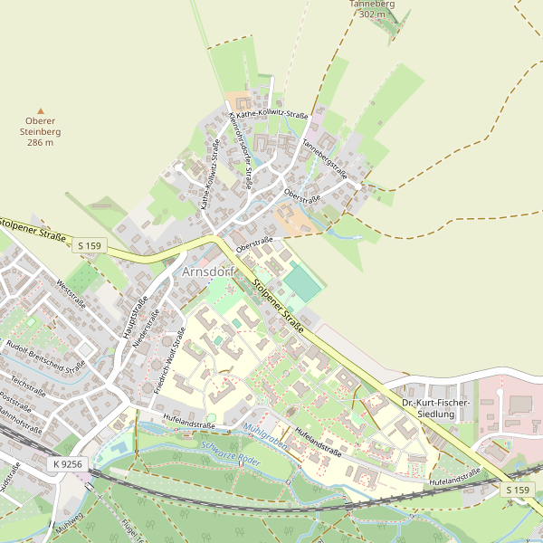 Karte der Hotels in Arnsdorf (KM) Thumbnail