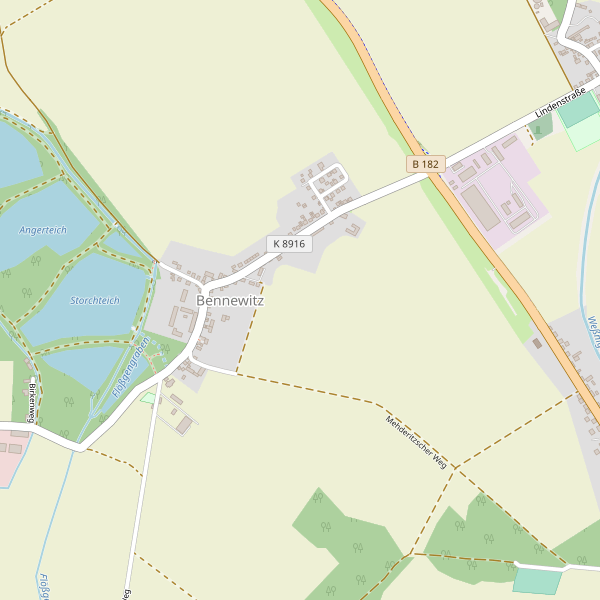 Karte der Toiletten in Bennewitz (TO) Thumbnail