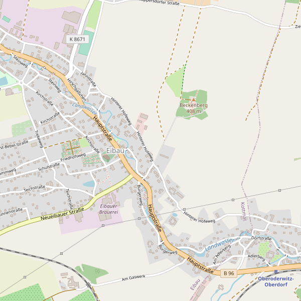 Stadtplan Eibau Thumbnail