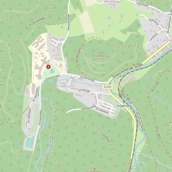 Karte der Toiletten in Erlabrunn (ERZ) Thumbnail