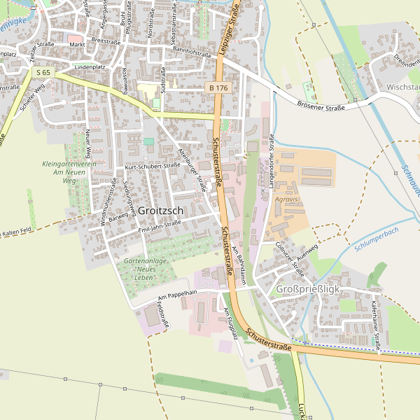 Karte der Toiletten in Groitzsch (BNA) Thumbnail