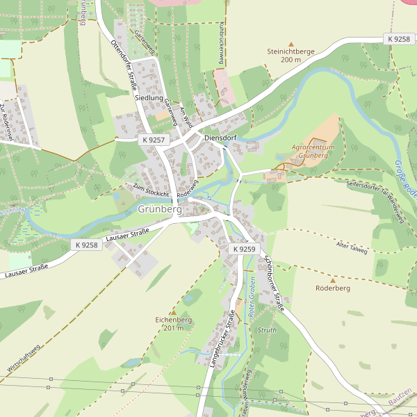 Stadtplan Grünberg (BZ) Thumbnail