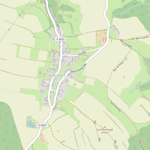 Stadtplan Hausdorf Thumbnail