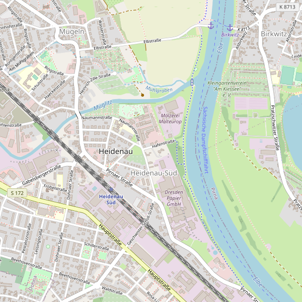 Karte der Toiletten in Heidenau (PIR) Thumbnail