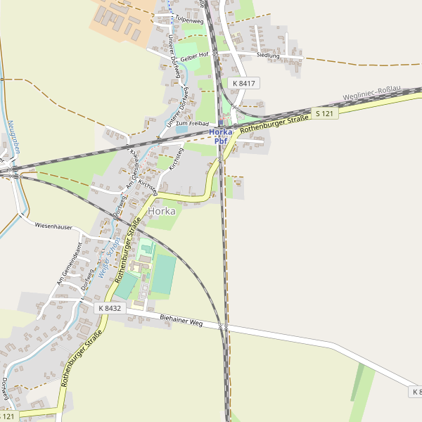 Karte der Toiletten in Horka Thumbnail