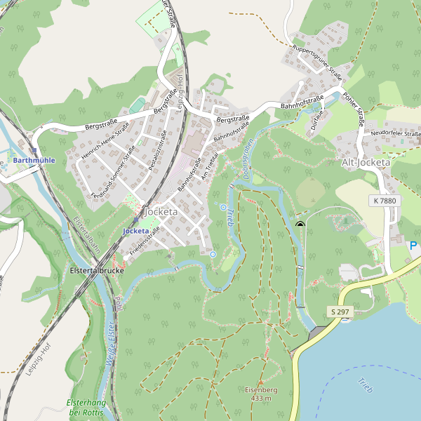Stadtplan Jocketa Thumbnail