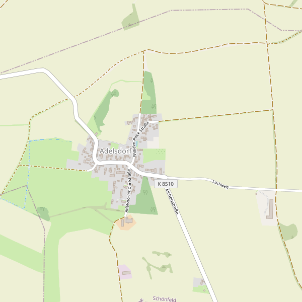 Karte der Parkplätze in Adelsdorf (MEI) Thumbnail