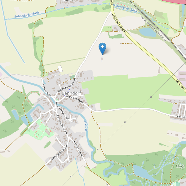 Karte der Parkplätze in Benndorf (BNA) Thumbnail