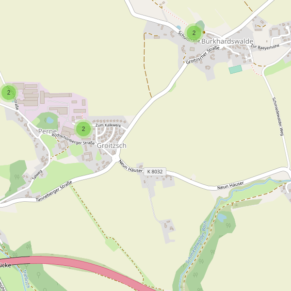 Karte der Parkplätze in Groitzsch (MEI) Thumbnail