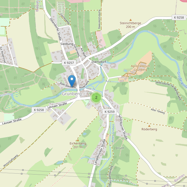 Karte der Parkplätze in Grünberg (BZ) Thumbnail