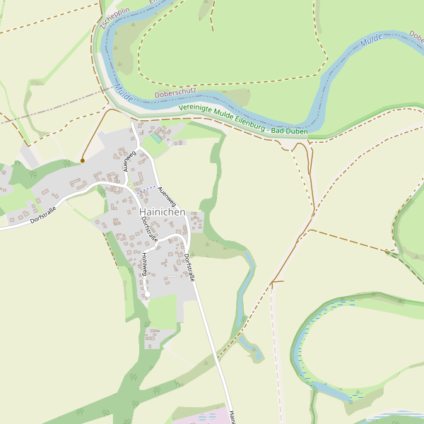 Karte der Parkplätze in Hainichen (TO) Thumbnail