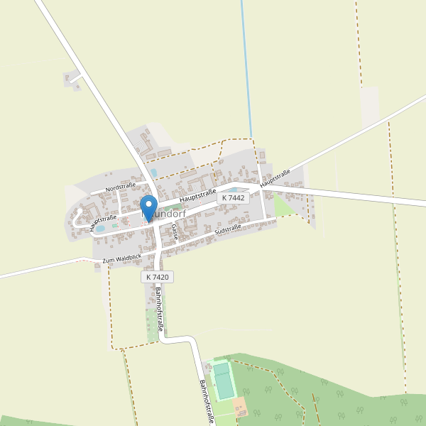 Karte der Parkplätze in Naundorf (TO) Thumbnail