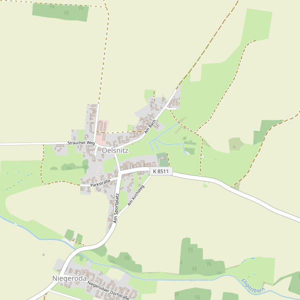 Karte der Parkplätze in Oelsnitz (MEI) Thumbnail