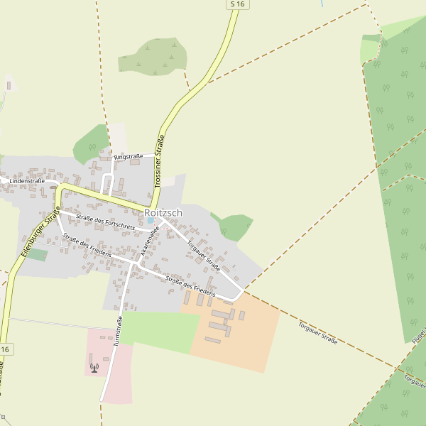 Karte der Parkplätze in Roitzsch (TO) Thumbnail