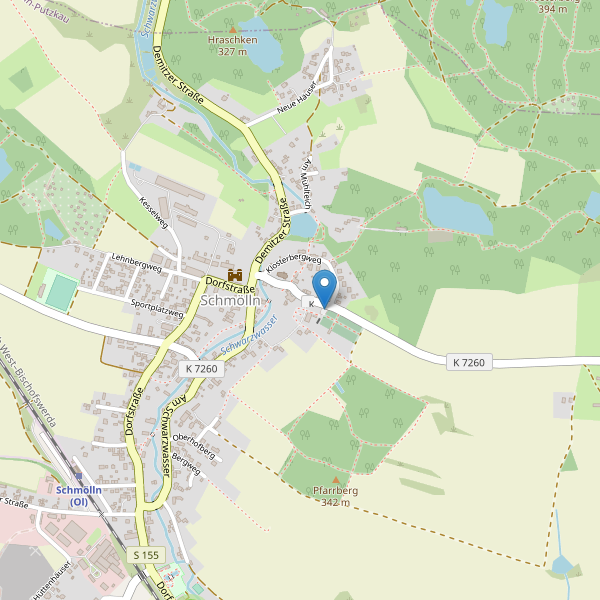 Karte der Parkplätze in Schmölln (BZ) Thumbnail