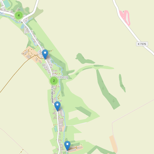 Karte der Parkplätze in Schönberg (GC) Thumbnail