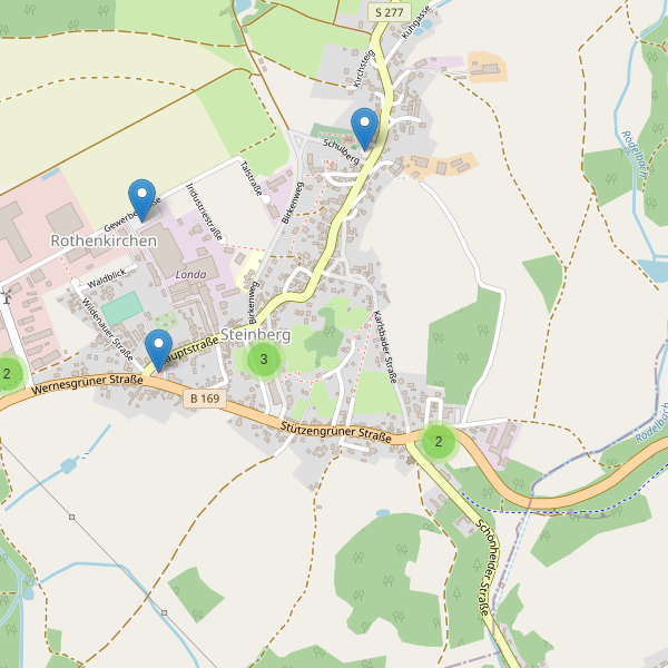 Karte der Parkplätze in Steinberg (V) Thumbnail