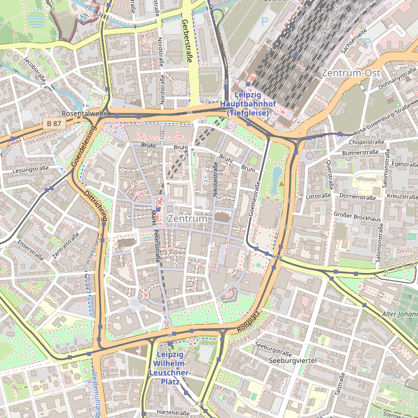 Stadtplan Leipzig Thumbnail