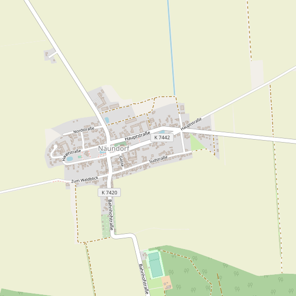 Karte der Hotels in Naundorf (TO) Thumbnail