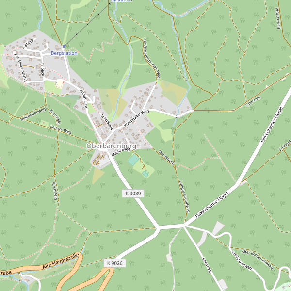 Karte der Öffentlichenämtern in Oberbärenburg Thumbnail