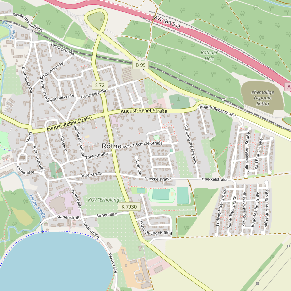 Stadtplan Rötha Thumbnail