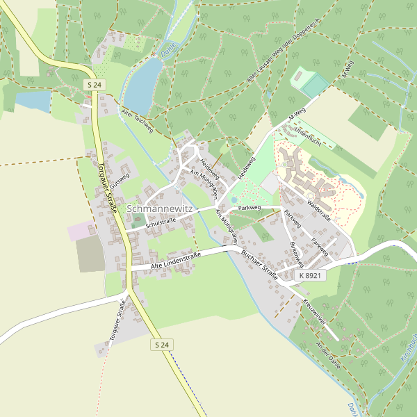 Stadtplan Schmannewitz Thumbnail