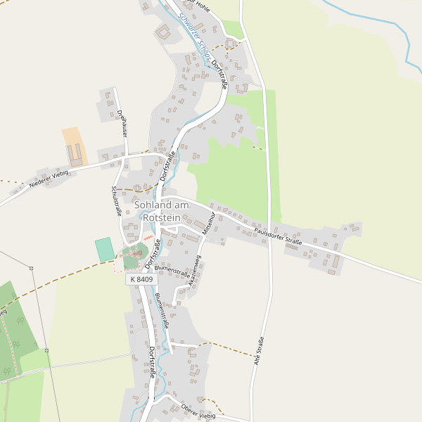 Stadtplan Sohland am Rotstein Thumbnail