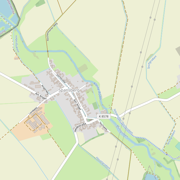 Karte der Information in Spansberg Thumbnail