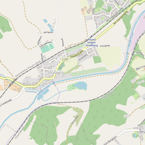 Karte der Toiletten in Straßberg (PL) Thumbnail