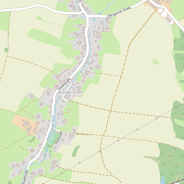 Karte der Autovermietungen in Waldkirchen (PL) Thumbnail