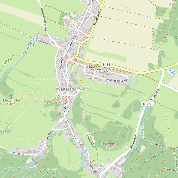 Karte der Toiletten in Waltersdorf (ZI) Thumbnail