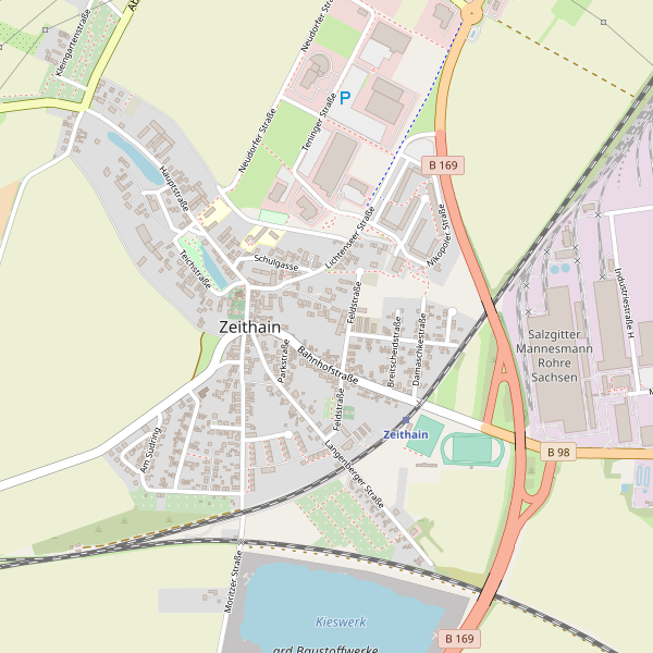 Karte der Toiletten in Zeithain Thumbnail