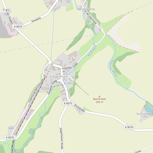 Karte der Zahnärzte in Ziegenhain (MEI) Thumbnail