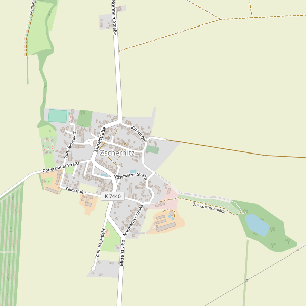 Stadtplan Zschernitz Thumbnail