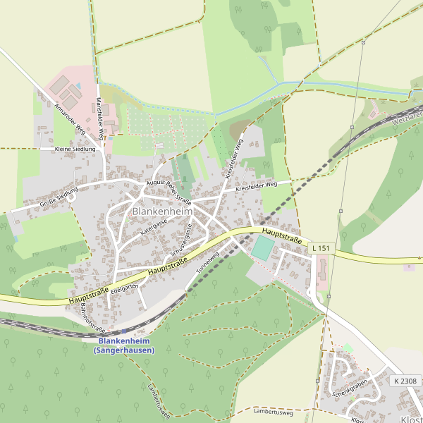 Karte der Toiletten in Blankenheim (SGH) Thumbnail