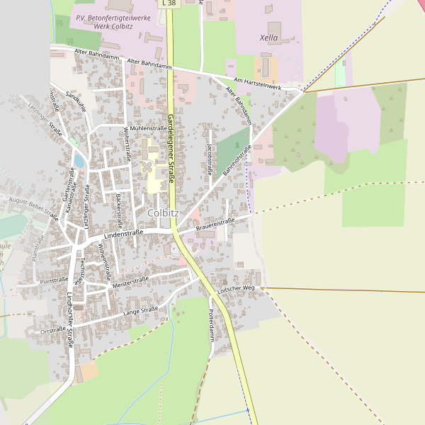 Stadtplan Colbitz Thumbnail