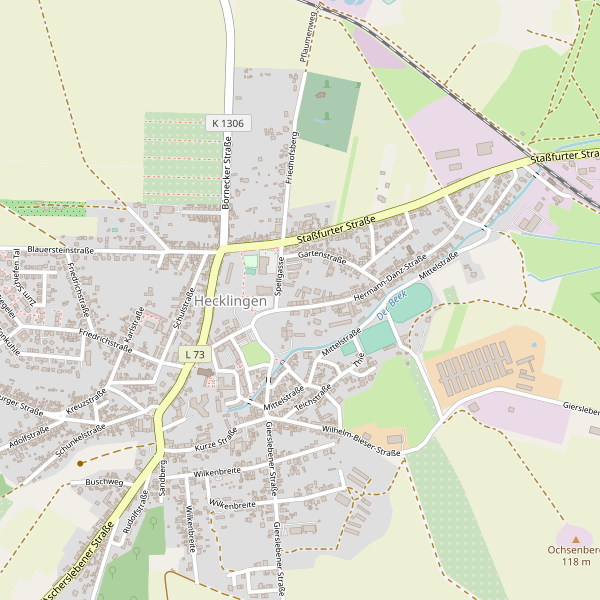 Karte der Toiletten in Hecklingen Thumbnail