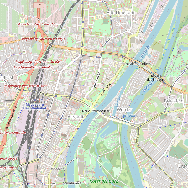 Thumbnail Stadtplan Magdeburg