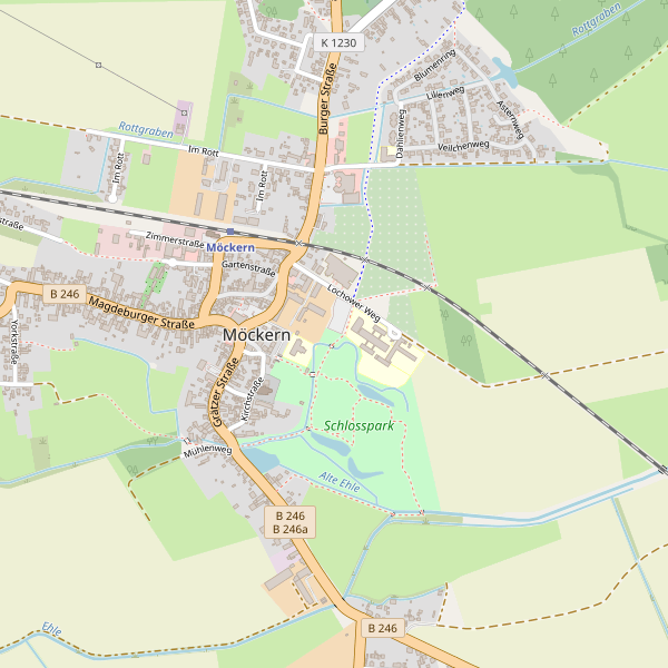 Stadtplan Möckern (JL) Thumbnail